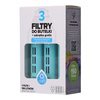 3x filtr butelkowy DAFI + pokrywa (SOFT) miętowy