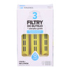 3x Filtr do butelki DAFI + zakrętka (SOFT) cytrynowy