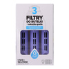 3x Filtr do butelki DAFI + zakrętka (SOFT) fioletowy