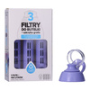 3x Filtr do butelki DAFI + zakrętka (SOFT) fioletowy