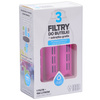 3x Filtr do butelki DAFI + zakrętka (SOFT) różowy